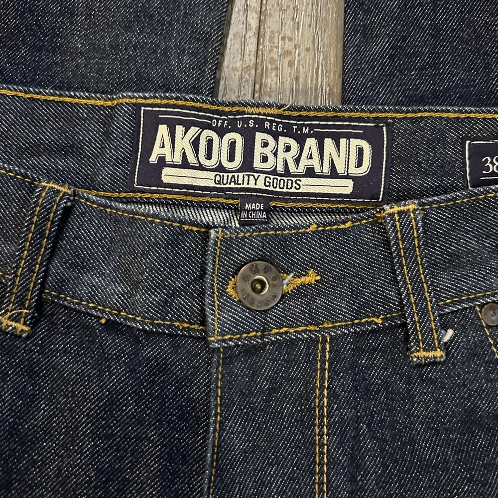 AKOO Men's Blue Jeans - Picture 3 of 16